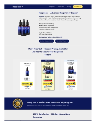 Respilean – Advanced Respiratory Support