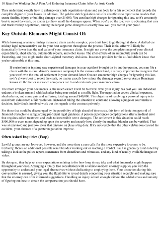 Complimentary Lawyer Guidance: Your Guide To Top Lawful Assistance After A Cars