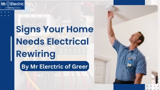 Signs Your Home Needs Electrical Rewiring