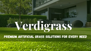 Verdigrass Premium Artificial Grass Solutions for Every Need