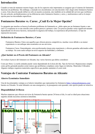 Fontaneros Baratos vs. Caros: ¿Cuál Es la Mejor Opción?