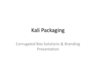 Kali_Packaging_Bawana_Delhi