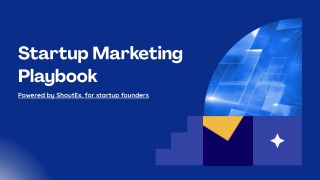 ShoutEx Startup Marketing Playbook