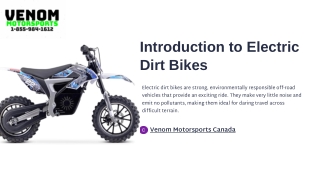 Electric Dirt Bike for Sale The Ultimate Buyer’s Guide