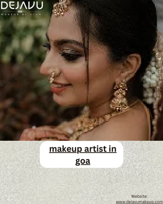 Professional Makeup Artist in Goa – DejaVu Makeup
