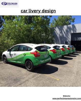 Professional Car Livery Design Services – Perfect Impressions Michigan