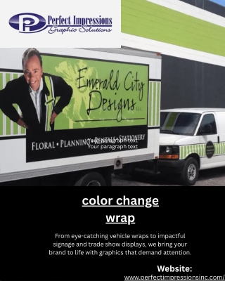 Premium Color Change Wrap Services – Transform Your Vehicle