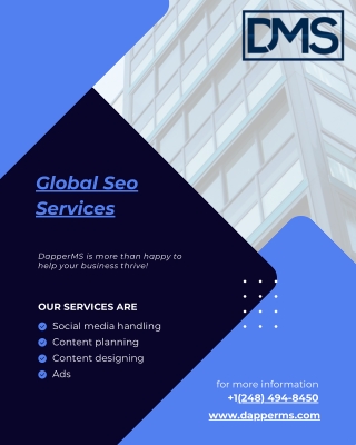 Unlock International Growth with Global SEO Services – DapperMS
