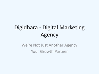 Digidhara Presentation