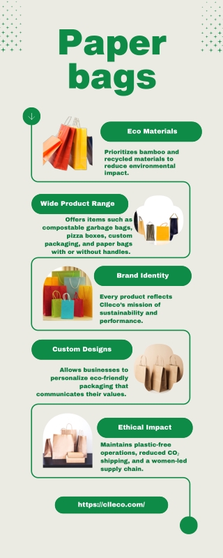 Strong, Reliable & Eco-Friendly The Quality of Clleco's Paper Bags