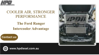 Cooler Air, Stronger Performance—The Ford Ranger Intercooler Advantage