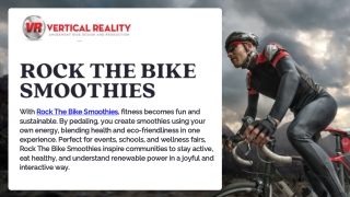 Rock The Bike Smoothies – Pedal Your Way to Health and Freshness.