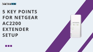 Netgear AC2200 Wi-Fi Extender Setup Guide – Fast & Effective