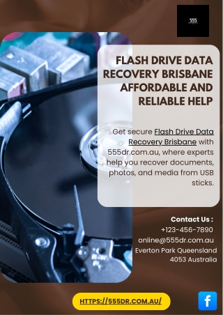 Flash Drive Data Recovery Brisbane Affordable and Reliable Help