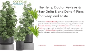 The Hemp Doctor Reviews & Best Delta 8 and Delta 9 Picks for Sleep and Taste