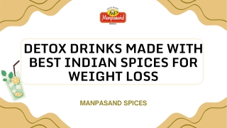 Detox Drinks Made with Best Indian Spices for Weight Loss (1)