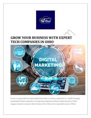 GROW YOUR BUSINESS WITH EXPERT TECH COMPANIES IN OHIO
