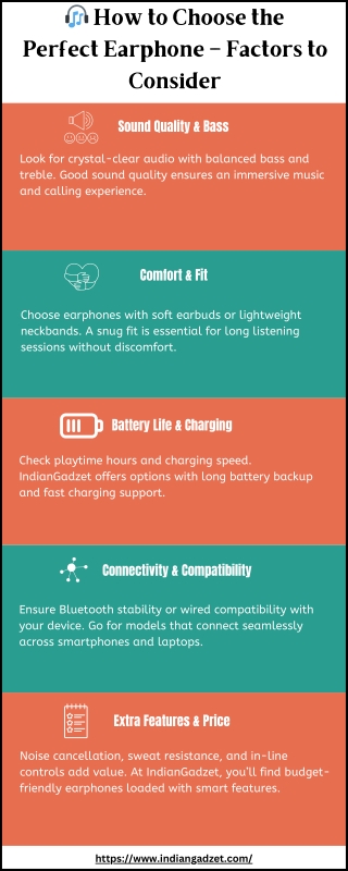 How to Choose the Perfect Earphone – Factors to Consider