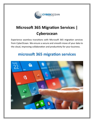 Microsoft 365 Migration Services