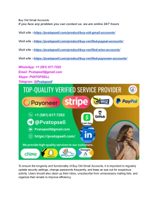 Best Place To Buy Old Gmail Accounts In USA - Los Angeles