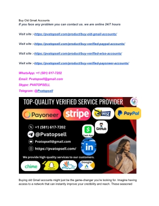 How to Old Gmail Accounts Without Getting Scam