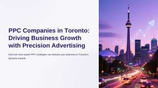 Why Choose a PPC Company Toronto to Boost Your Business?