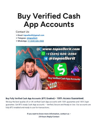 Is It Safe To Buy Verified Cash App Accounts_