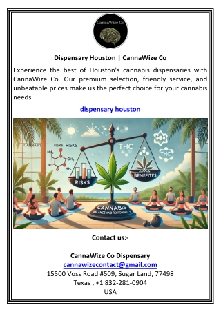 Dispensary Houston  CannaWize Co