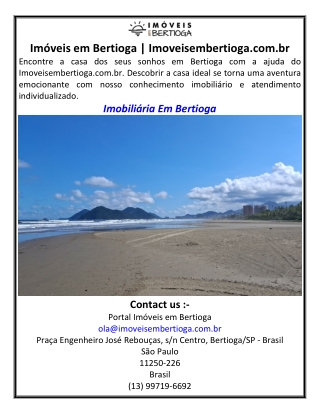 Imóveis em Bertioga Imoveisembertioga.com.br