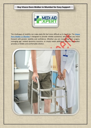 Buy Vissco Dura Walker in Mumbai for Easy Support