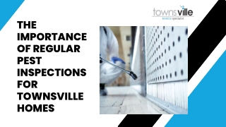 The Importance of Regular Pest Inspections for Townsville Homes