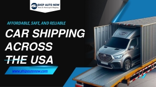 Auto Shipping quote- Ship Auto Now