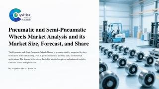 Pneumatic and Semi Pneumatic Wheels Market Analysis and its Market Size, Forecast, and Share
