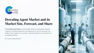 Descaling Agent Market and its Market Size, Forecast, and Share