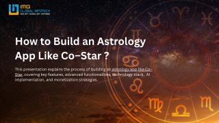 Building a Co-Star Style Astrology App: Features, Pricing & Tech Stack