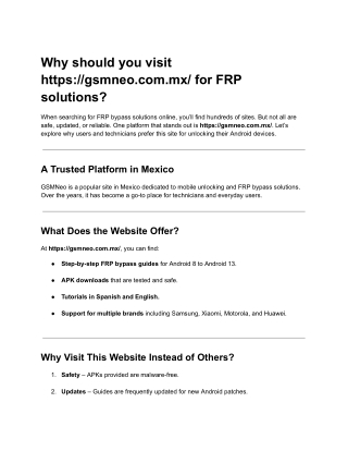 Why should you visit https___gsmneo