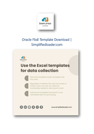 Oracle Fbdi Template Download | Simplifiedloader.com