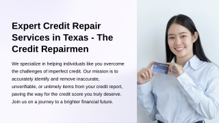 Expert Credit Repair Services in Texas - The Credit Repairmen