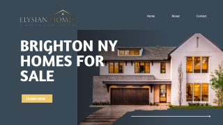 Brighton NY Homes for Sale