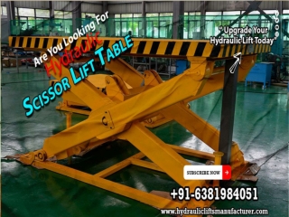 Portable Scissor Lift Manufacturers in Kerala| Kochi | Thiruvananthapuram | Tiruppur | Tuticorin | Tamilnadu |