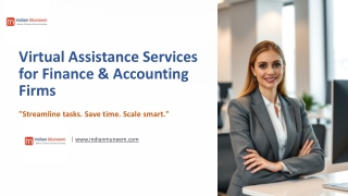 Virtual Assistant Services for Accounting & Finance - Indian Muneem
