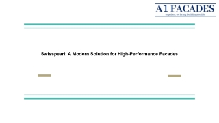 Swisspearl A Modern Solution for High-Performance Facades