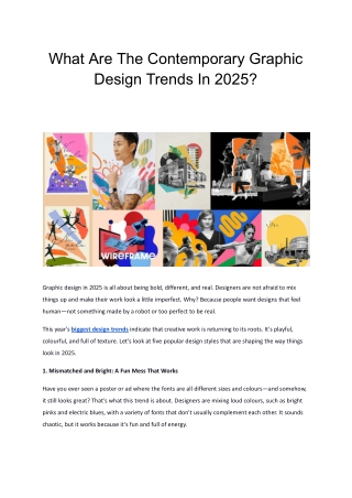 What Are The Contemporary Graphic Design Trends In 2025_