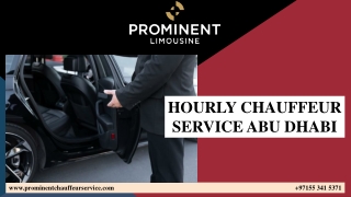 HOURLY CHAUFFEUR SERVICE ABU DHABI