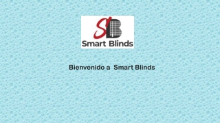Persianas Enrollables-Smart Blinds