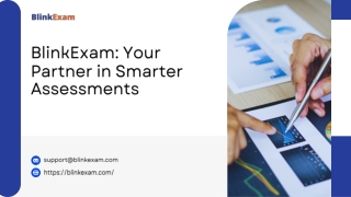 BlinkExam Your Partner in Smarter Assessments