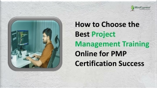 How to Choose the Best Project Management Training Online for PMP Certification Success