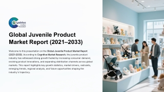 Juvenile Product Market Size, Share and Forcast