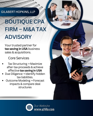 Smart Strategies for Tax Saving in USA Business Deals