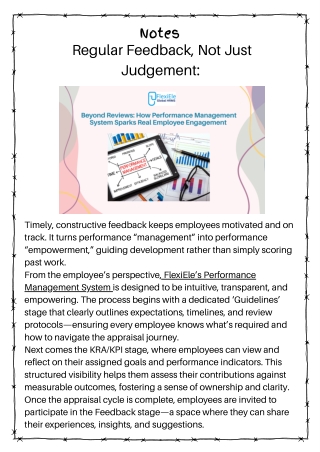 Beyond Reviews: How Performance Management System Sparks Real Employee Engagemen